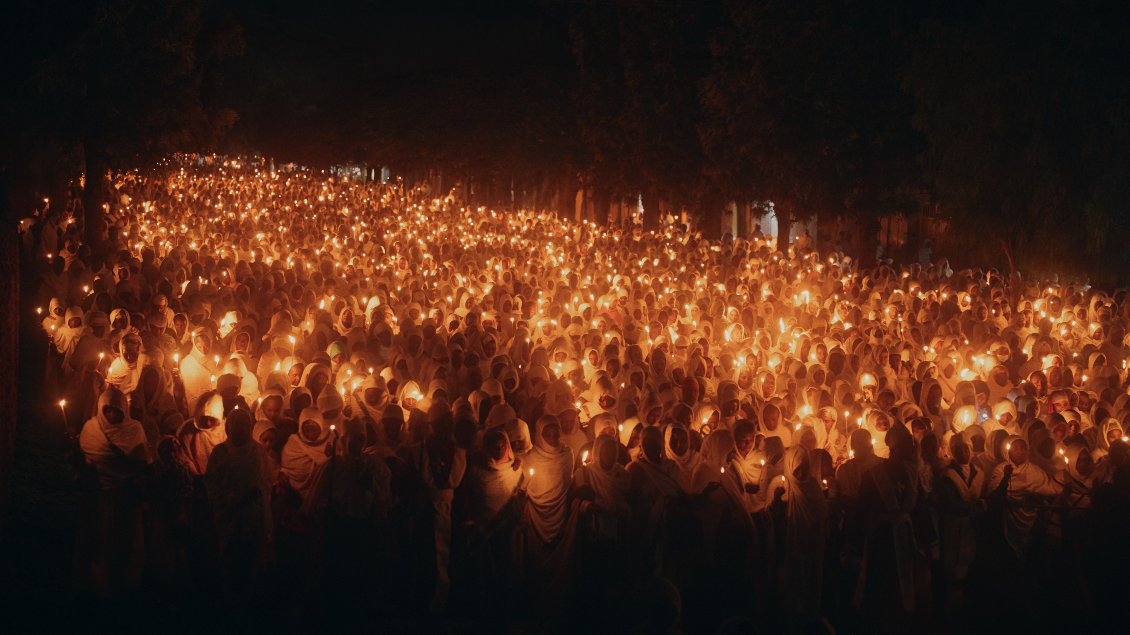 Candlelight gathering